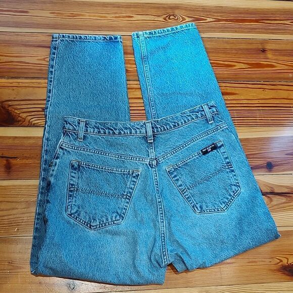 Polo by Ralph Lauren Polo Jeans Co High Waisted Straight Leg Cotton Denim Jeans - Picture 8 of 11